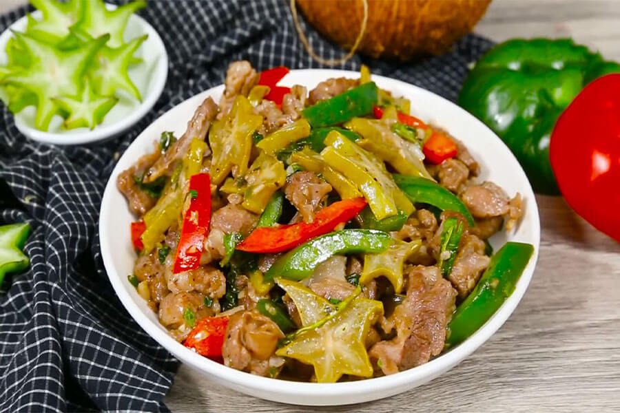 Cách chế biến thịt vạc ngon xào khế mới lạ
